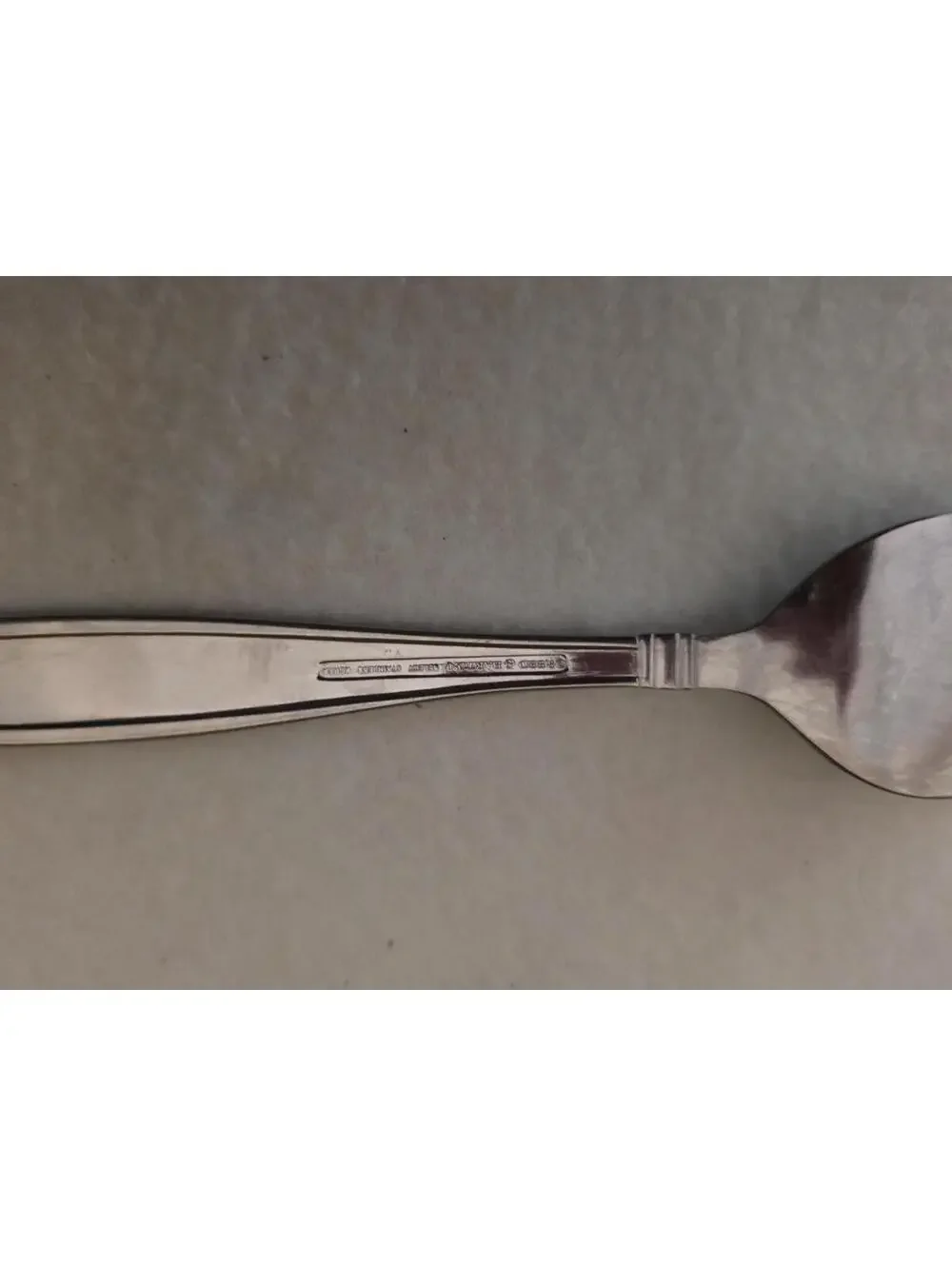 Reed & Barton Celebration Stainless Serving Fork 8 3/4” Cold Meat Fork Silver